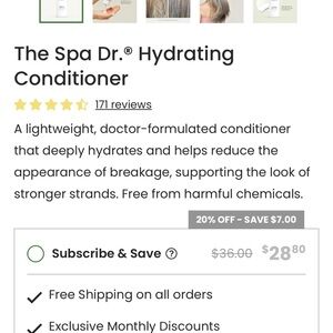 The Spa Dr. Hydrating Conditioner